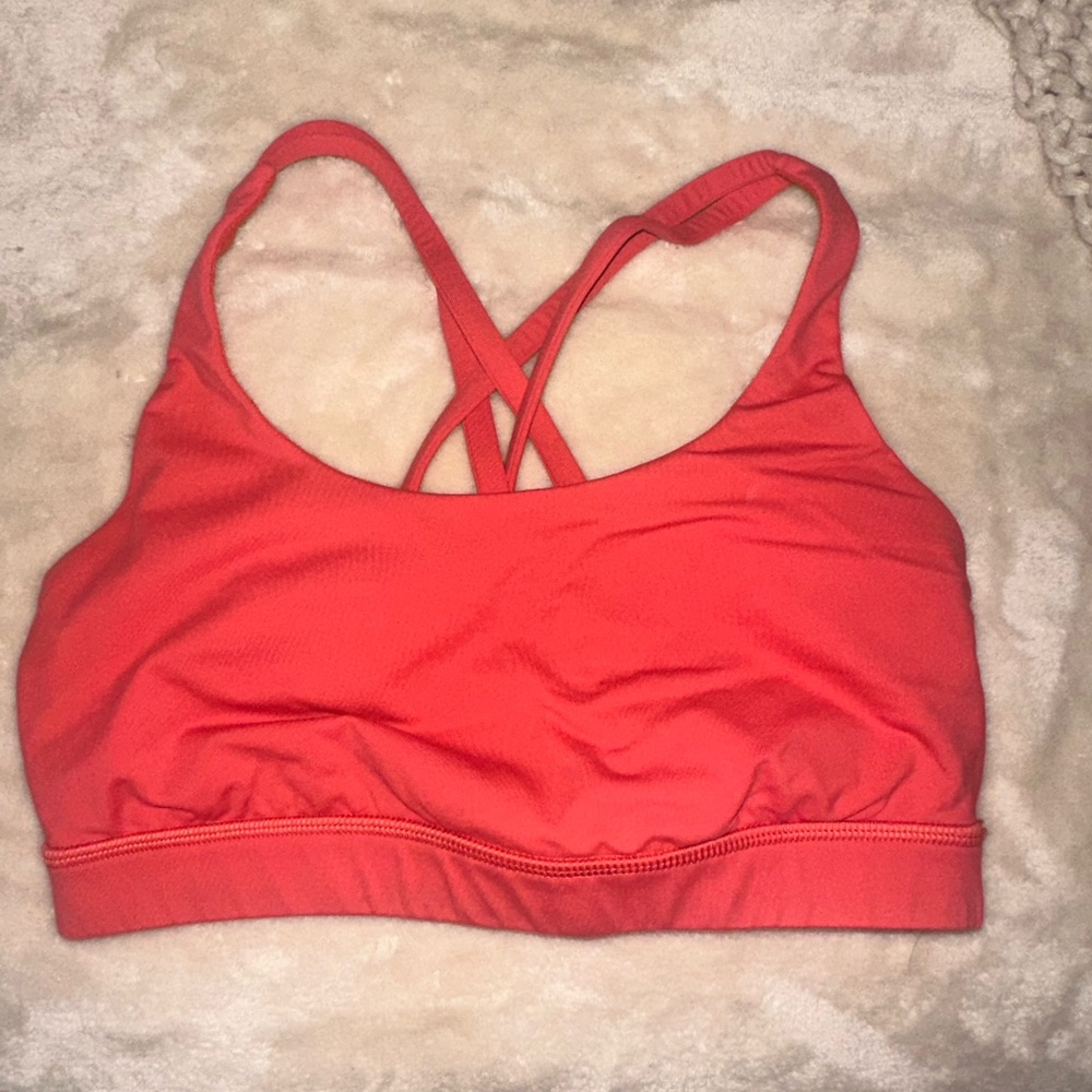 Coral sports bra